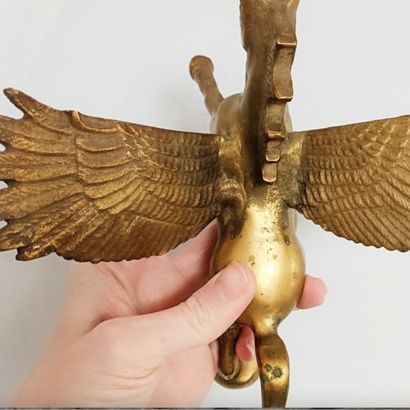 Vintage Brass Pegasus statuette 🐴 - Picture 4 of 8